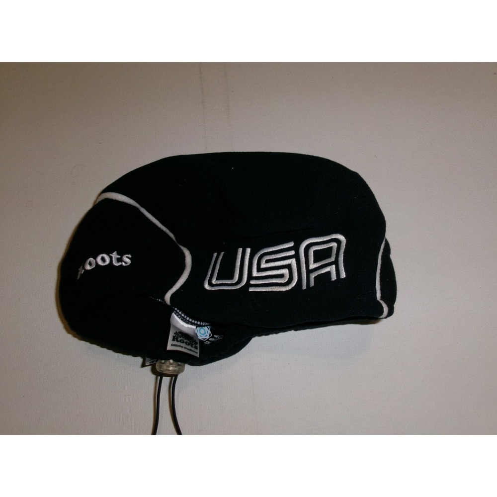 USA ROOT OLYMPIC 2006 WINTER KNIT BEANIE TOBOGGAN HAT CAP VINTAGE DEADSTOCK U5